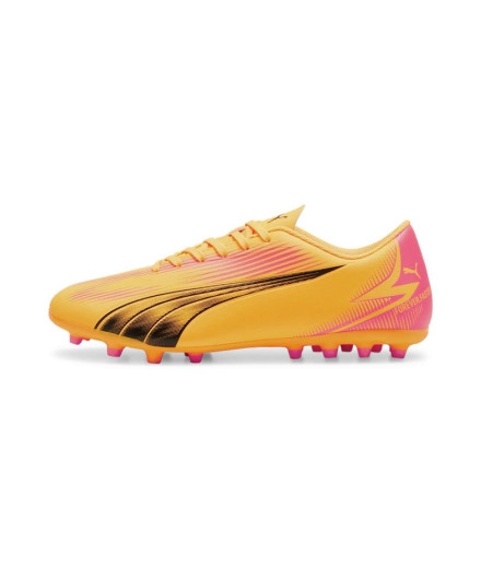 Bottes de football Puma Ultra Play MG Orange