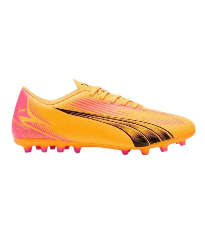 Bottes de football Puma Ultra Play MG Orange