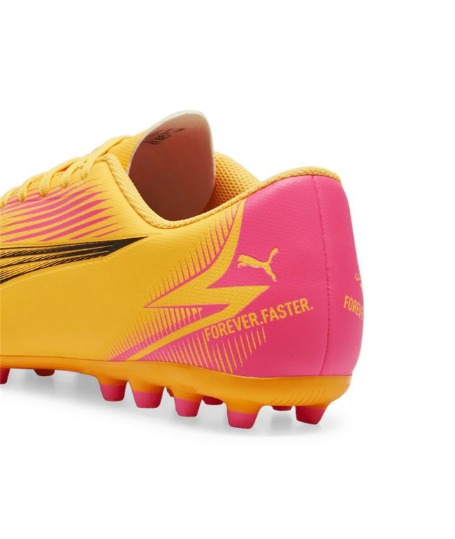 Bottes de football Puma Ultra Play MG Orange