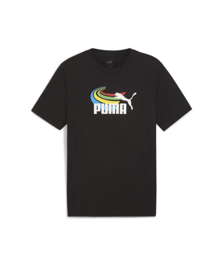 Camiseta Puma GRAPHICS verão Preto Homem Camiseta Puma GRAPHICS verão Preto Homem