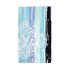 Serviette Secaneta 100X170 Jacquard Kunkuru Velours Turquoise