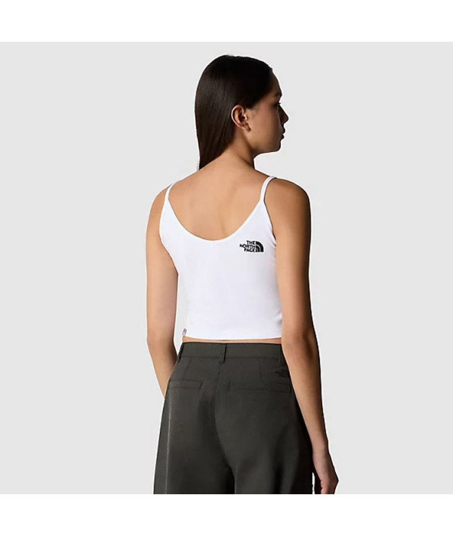 Crop The North Face Mulher Branco