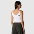 Crop The North Face Mulher Branco