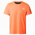 Camiseta de Montanha The North Face Lightbright S/S Homem Laranja