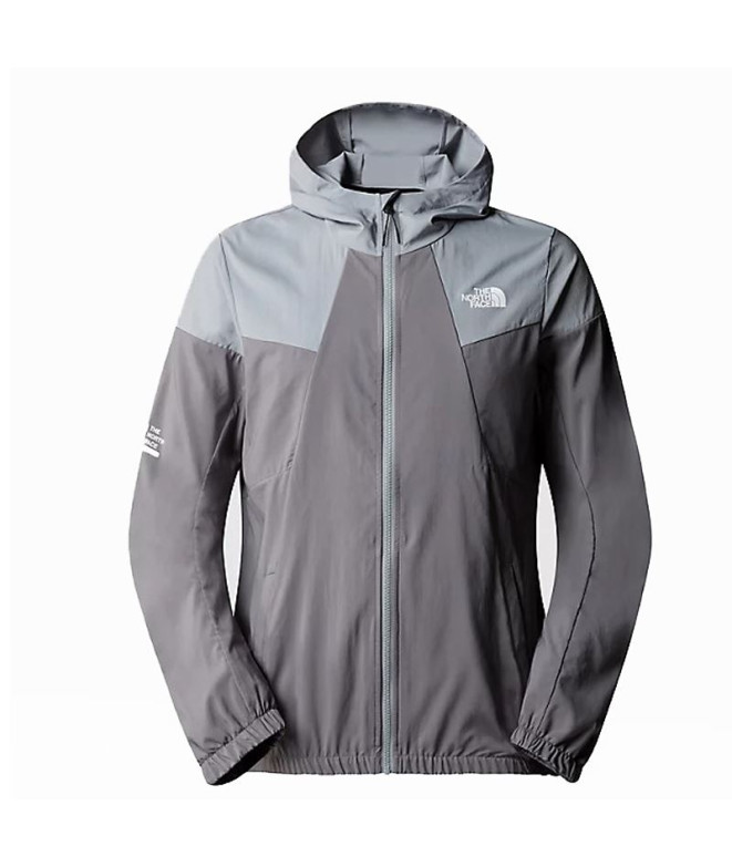 Veste Coupe-vent The North Face Ma Wind Track Hoodie Homme Grey