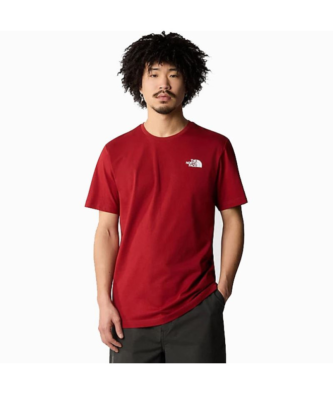 Camiseta The North Face S/S Redbox Hombre Rojo