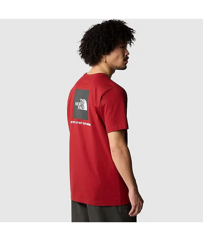 Camiseta The North Face S/S Redbox Homem Vermelho