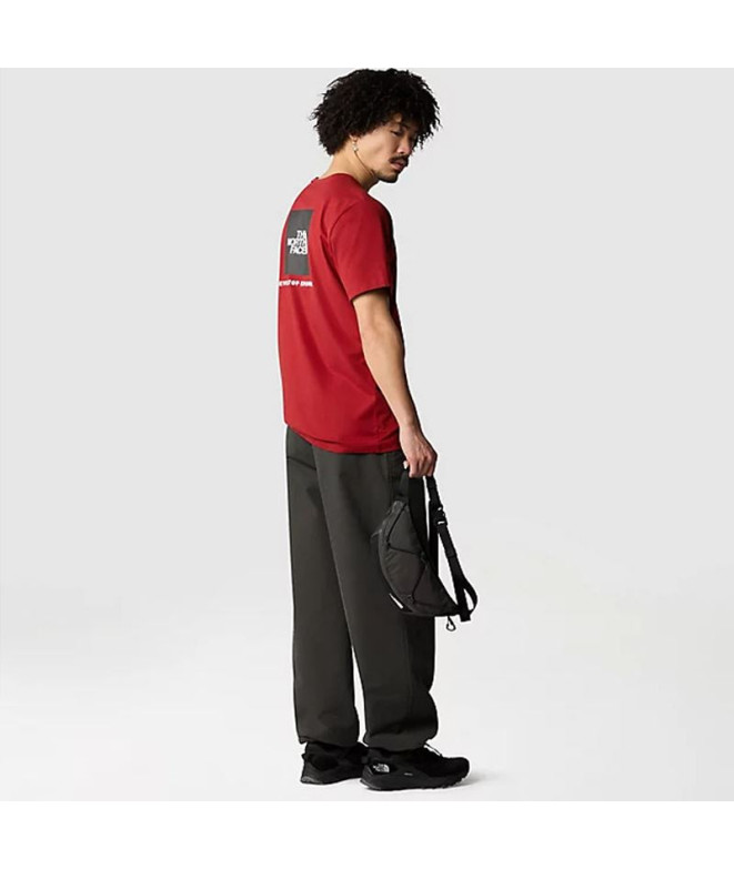 Camiseta The North Face S/S Redbox Homem Vermelho
