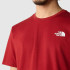 Camiseta The North Face S/S Redbox Homem Vermelho