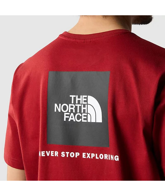 Camiseta The North Face S/S Redbox Homem Vermelho
