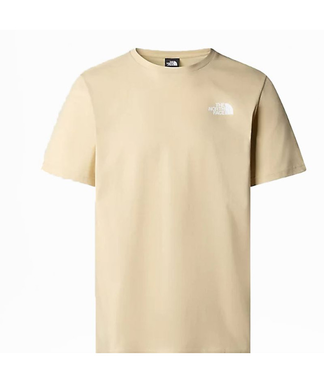 Camiseta The North Face S/S North Faces Homem Bege