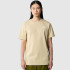 Camiseta The North Face S/S North Faces Homem Bege