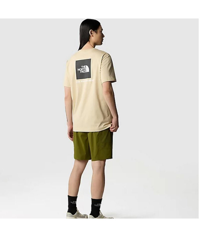 Camiseta The North Face S/S North Faces Homem Bege