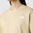 Camiseta The North Face S/S North Faces Homem Bege