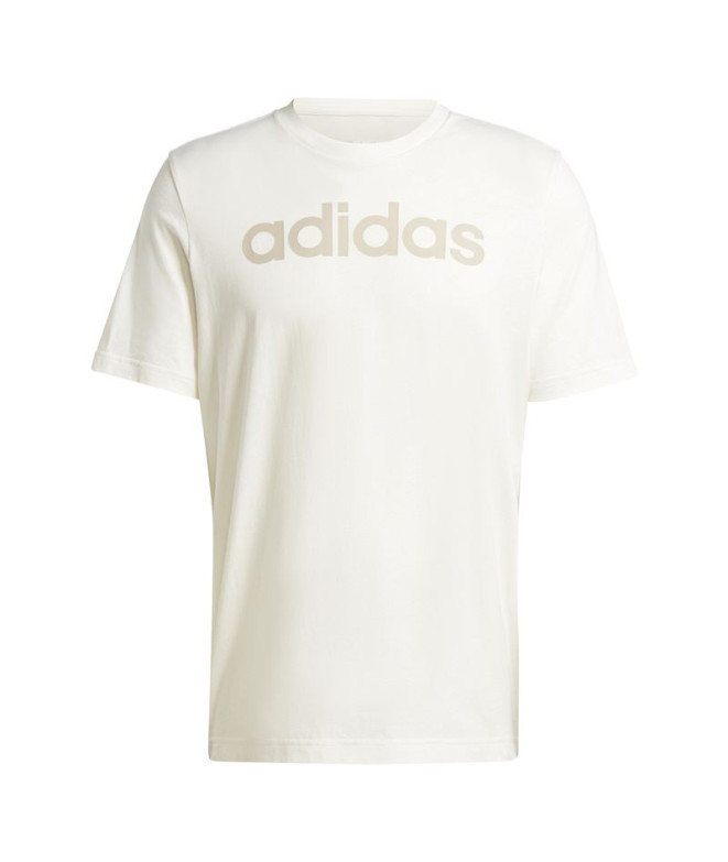 T-shirt adidas Linéaire Homme Blanc