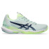 Sapatilhas de Tênis ASICS Solution Speed FF 3 Clay Mulher Verde Claro/Azul