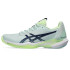 Sapatilhas de Tênis ASICS Solution Speed FF 3 Clay Mulher Verde Claro/Azul