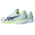 Sapatilhas de Tênis ASICS Solution Speed FF 3 Clay Mulher Verde Claro/Azul