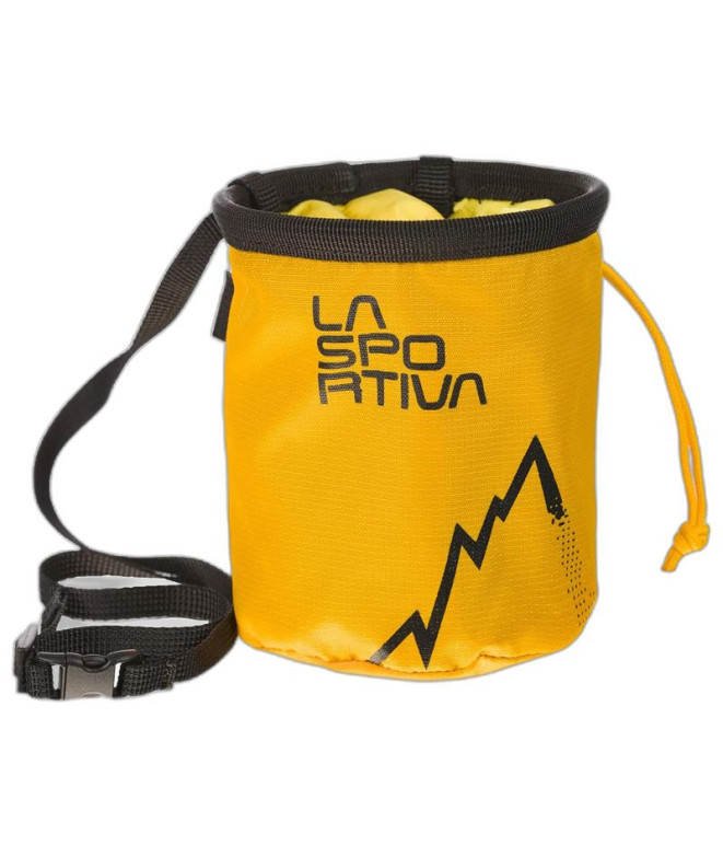 Bolsa de Magnesio La Sportiva Laspo Infantil Chalk Amarillo