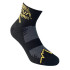 Meias de Running La Sportiva Fast Running Preto/Amarelo