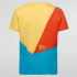 Camiseta de Escalada La Sportiva Dude Homem Azul/Amarelo