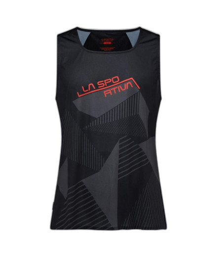 T-shirt Escalade La Sportiva Comp Tank Homme Noir/rouge