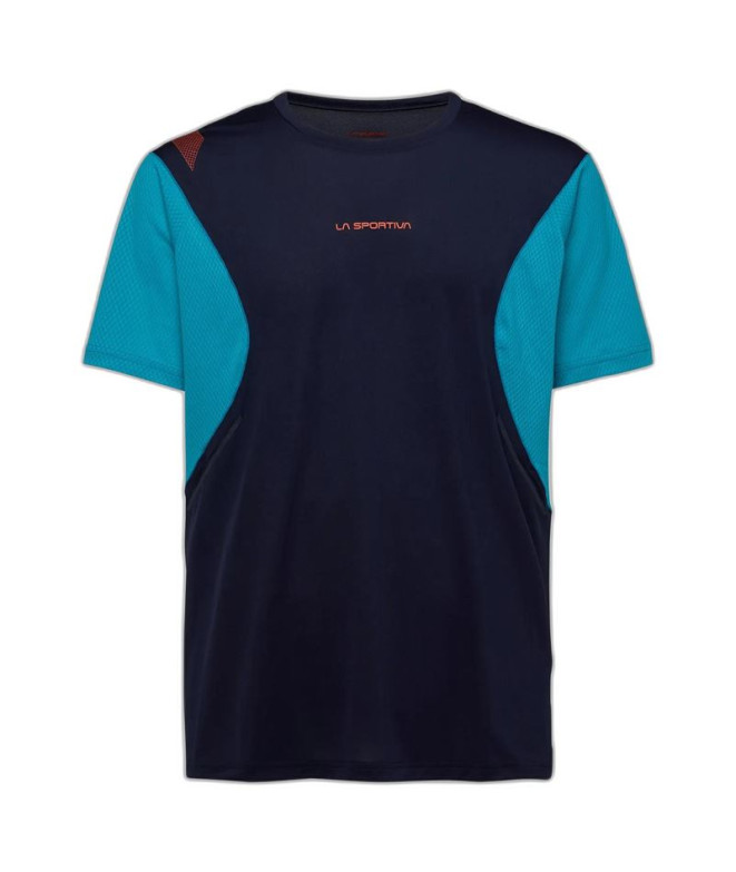 Camiseta Trail La Sportiva Resolute Homem Azul