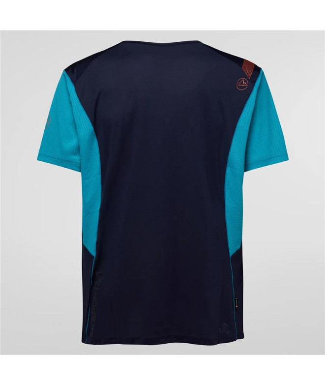 Camiseta Trail La Sportiva Resolute Homem Azul