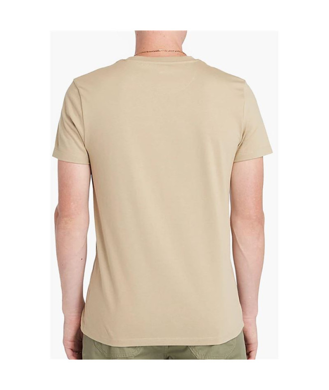 T-shirt Timberland Manches courtes Beige Homme