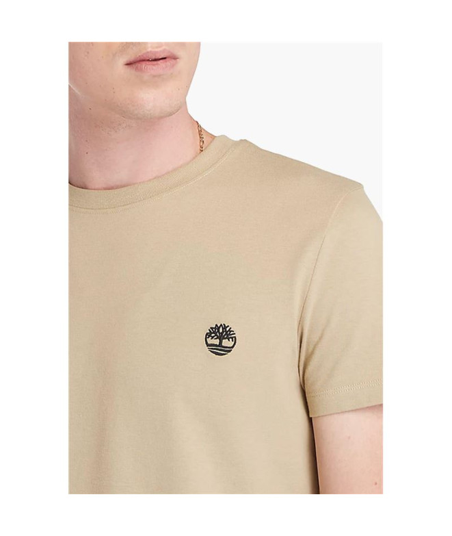 T-shirt Timberland Manches courtes Beige Homme