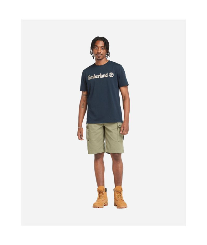 Camiseta Timberland Logótipo linear Kennebec...
