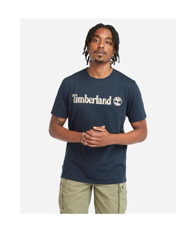 T-shirt Timberland Kennebec River Camo Linear...