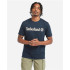 Camiseta Timberland Logótipo linear Kennebec River Camo Homem