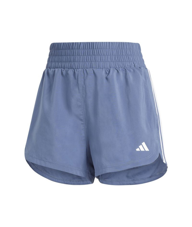 Pantalons by Fitness adidas Essentials Pacer Woven High Femme Blue