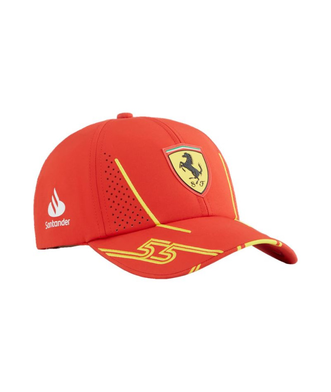 Casquette Puma Ferrari Replica Burnt Burnt Carlos Sainz Red