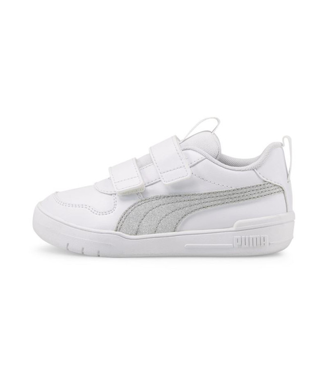 Chaussures puma Multiflex Glitz White Enfant