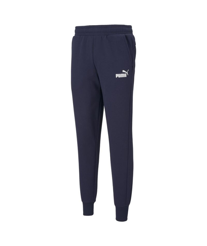 Calça Homem Puma Essentials Logo Fleece Cl NAvy