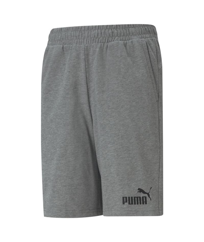 Pantalones Puma Essentials Jersey Shorts Niño Gris