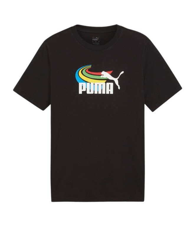 Camiseta Puma GRAPHICS verão Preto Homem