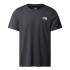 Camiseta de Montanha The North Face Lightbright S/S Homem Cinza