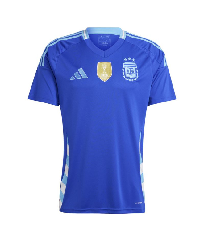 Camiseta de Futebol adidas Argentina 24 Homem Azul