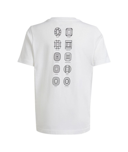 T-shirt de Football adidas EURO 24 Enfant Blanc 2
