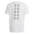 Camiseta de Futebol adidas EURO 24 Infantil Branco