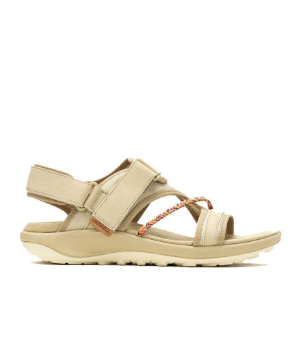 Sandálias de Montanha Merrell Terran 4 Backstrap Bege Mulher