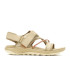 Sandálias de Montanha Merrell Terran 4 Backstrap Bege Mulher