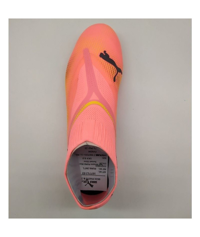 Botas de futebol Puma FUTURE 7 MATCH+ LL MG Rosa