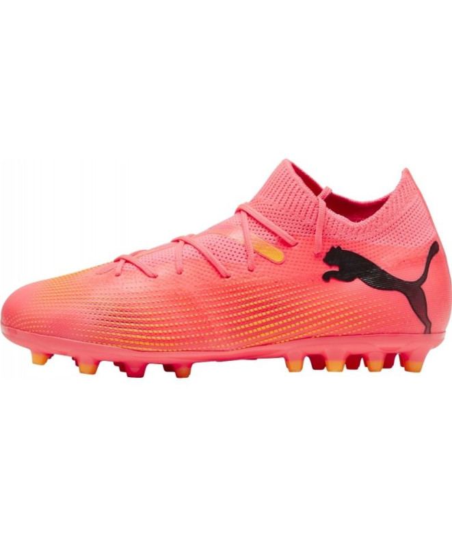 football Puma FUTURE 7 MATCH MG Red Boots Enfant