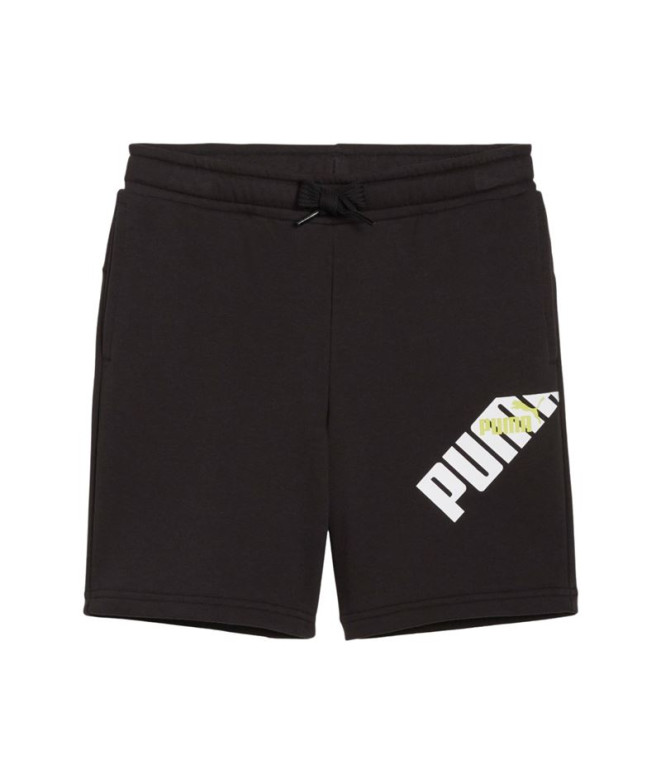 Calça Puma POWER Graphic Preto Infantil