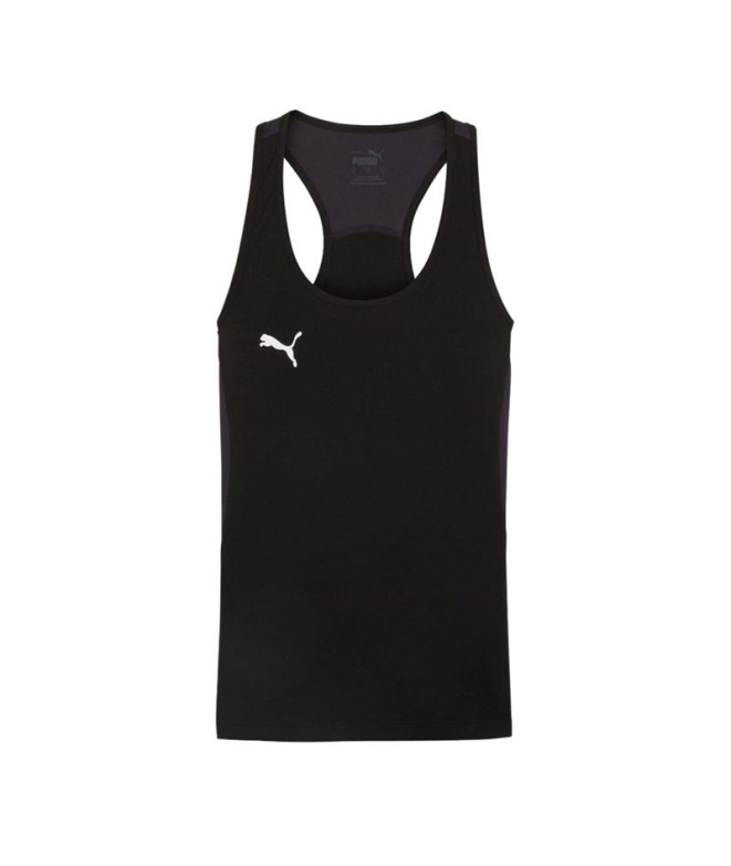 Camiseta por Pádel Puma Individual Padel Preto Mulher