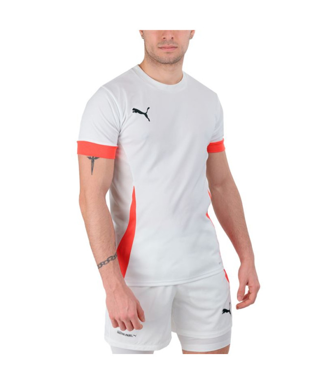 T-shirt Pádel by Puma Individual Padel White Homme